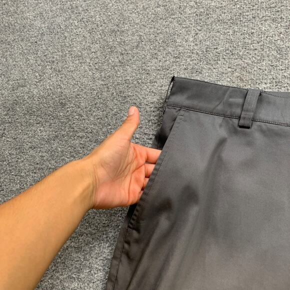 Nike Shorts Mens 36 Grey Dri Fit Golf Tour Performance Chino Flat Front Tech - Picture 3 of 13